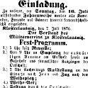 1876-07-16 Kl Fahnenweihe Militaerverein